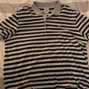 Lacoste black & grey Polo